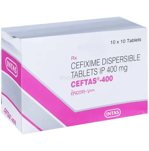 ceftas 400mg tablet 10's